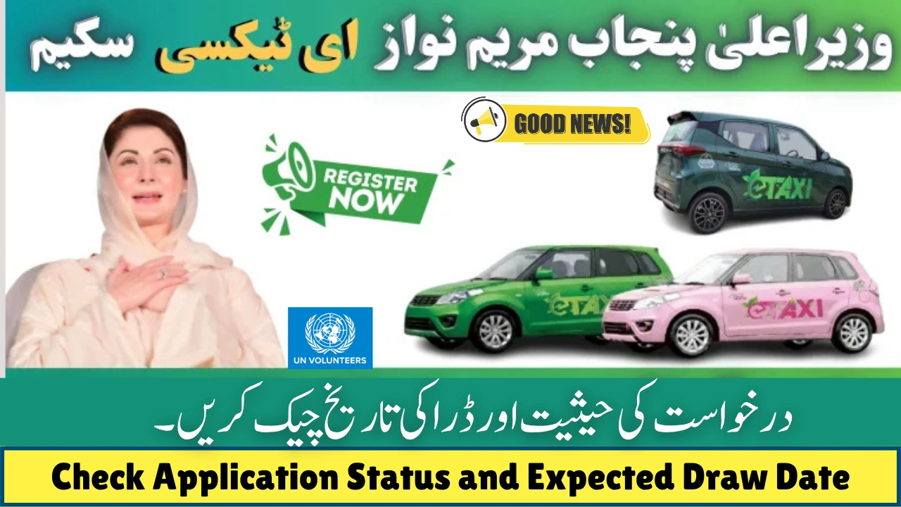 CM Punjab E-Taxi Scheme 2025 Balloting Update – Check Application Status and Expected Draw Date