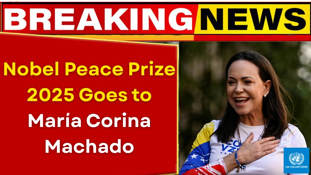 Nobel Peace Prize 2025 Awarded to Maria Corina Machado for Her Fight for Democracy in Venezuela
