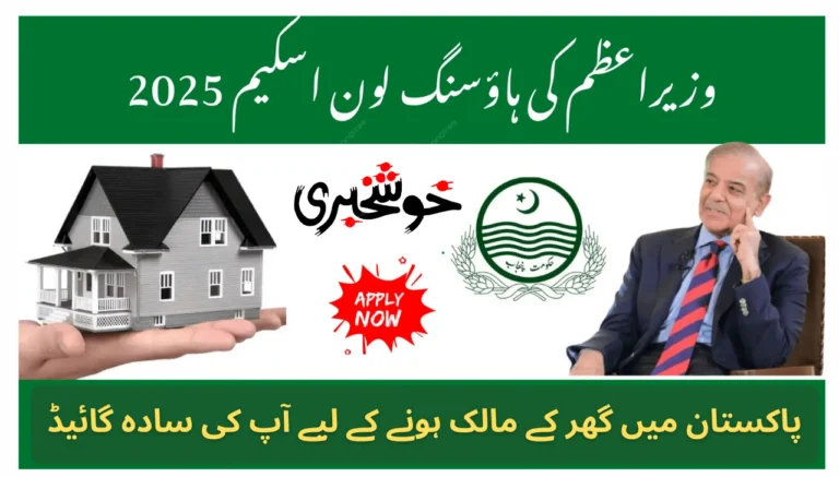 PM Housing Loan Scheme 2025 – Your Simple Guide to Owning a Home in Pakistan